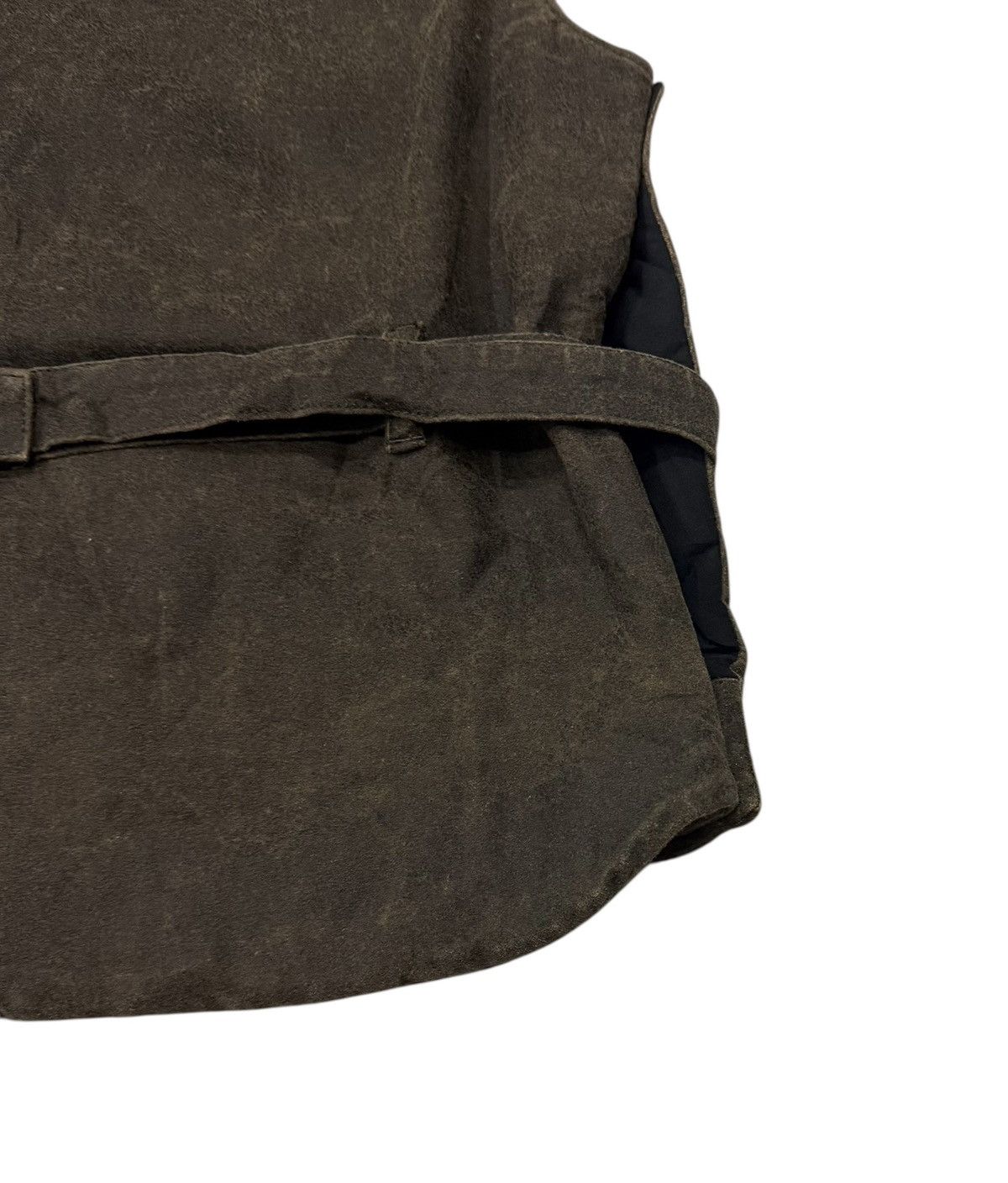 Maison MIHARA YASUHIRO Vintage MiharaYasuhiro Polyurethane Zipper Belt Vest Jacket Size US M / EU 48-50 / 2 - 11 Thumbnail