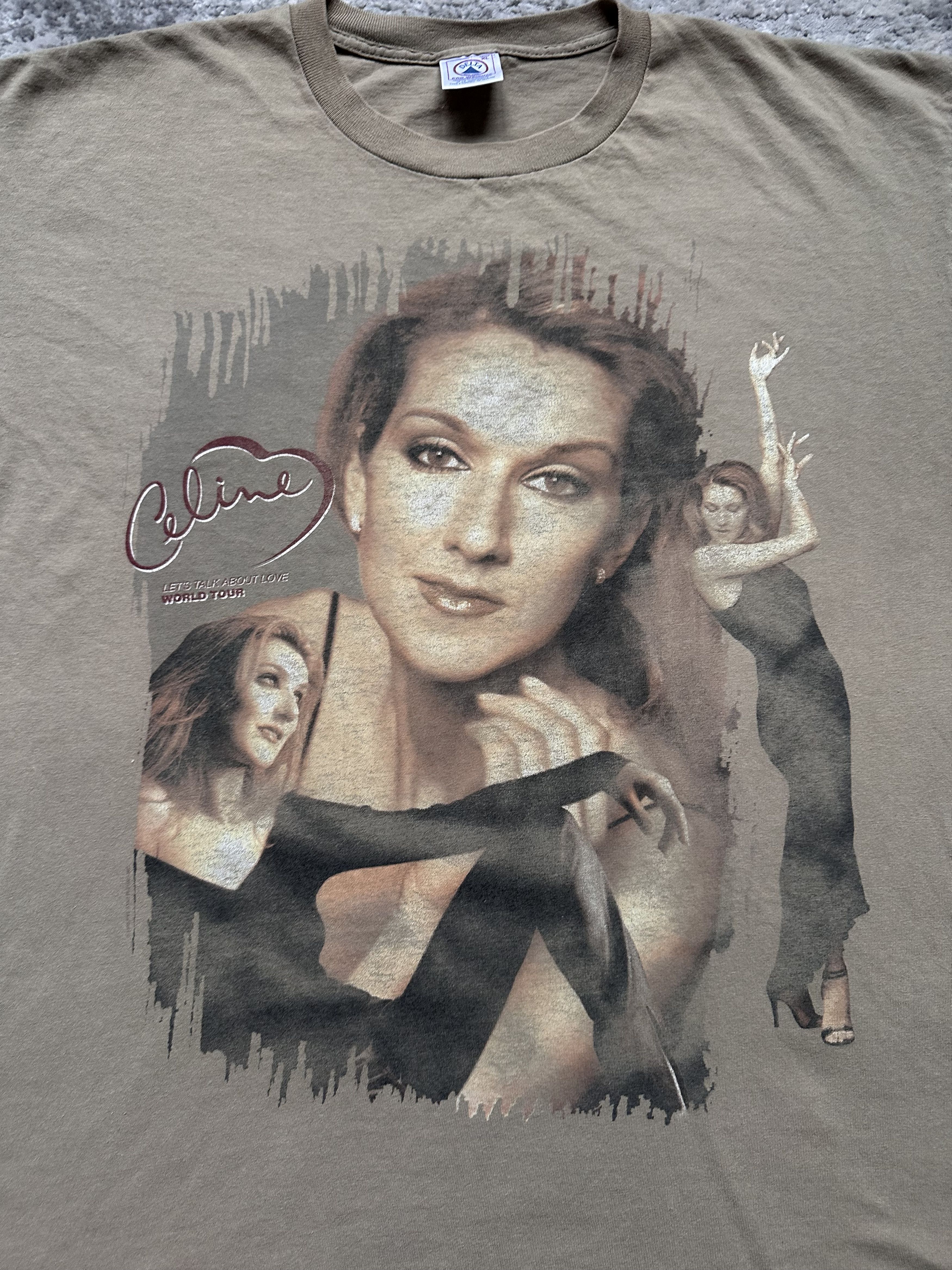 Vintage Celine Dion t shirt Size US XL / EU 56 / 4 - 3 Thumbnail