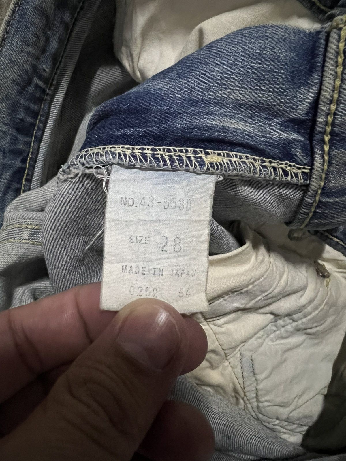 Spellbound 💥Spellbound Distressed Jean Japan Size US 29 - 18 Thumbnail