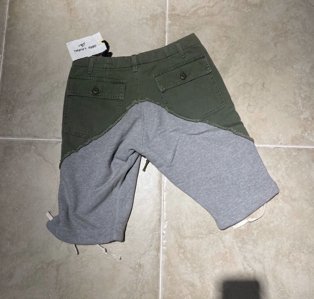 Greg Lauren Greg Lauren Antique patchwork military shorts Size US 34 / EU 50 - 2 Thumbnail