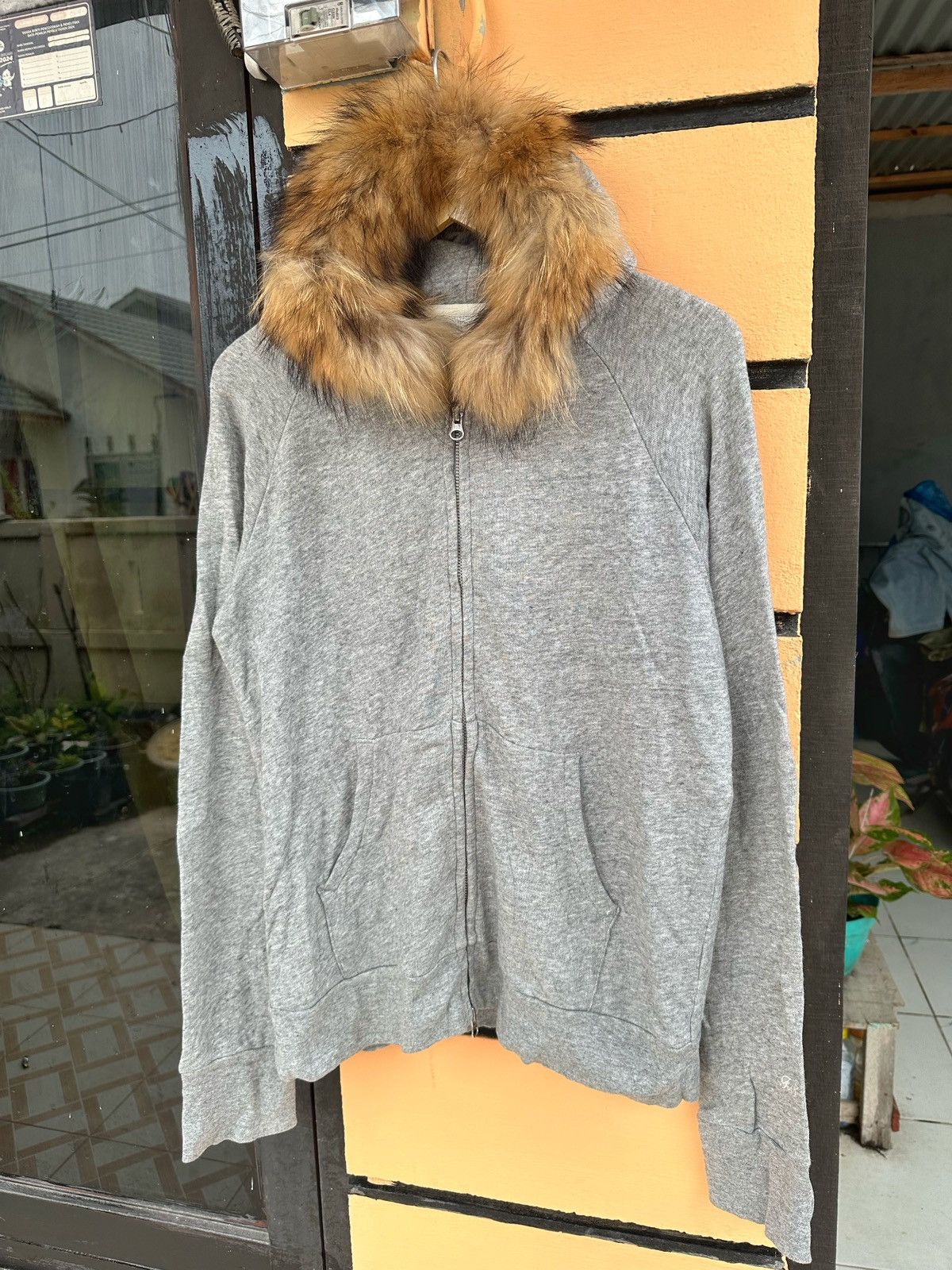 Japanese Brand Fur hoodie urban research ifsixwasnine style Size US M / EU 48-50 / 2 - 2 Thumbnail