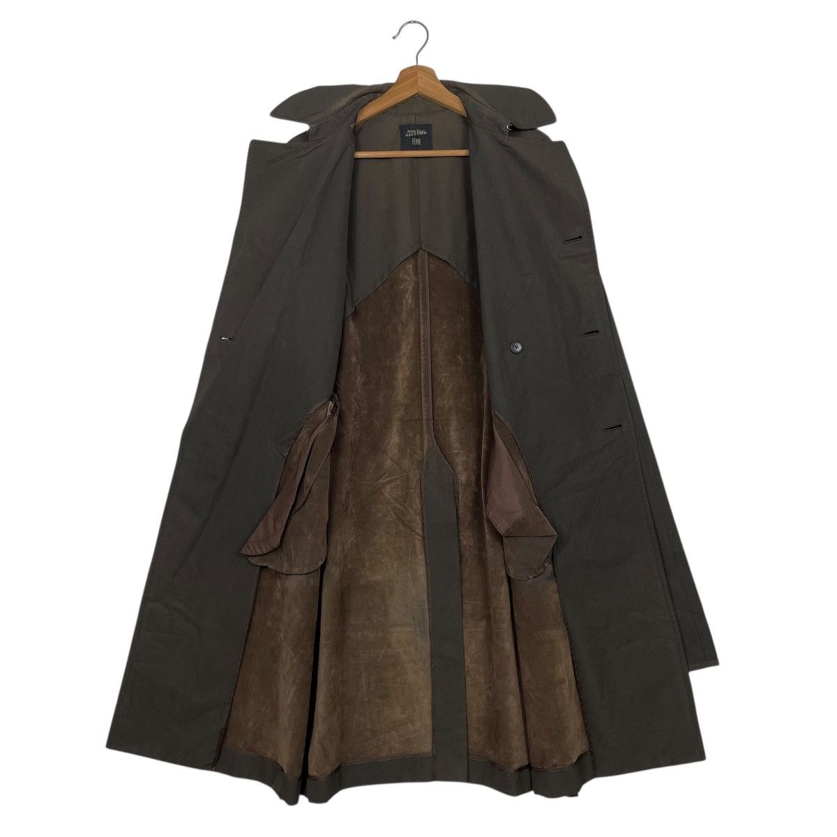 Jean Paul Gaultier Jean Paul Gaultier Femme Double Breasted Wool Trenchcoat Size S / US 4 / IT 40 - 11 Thumbnail