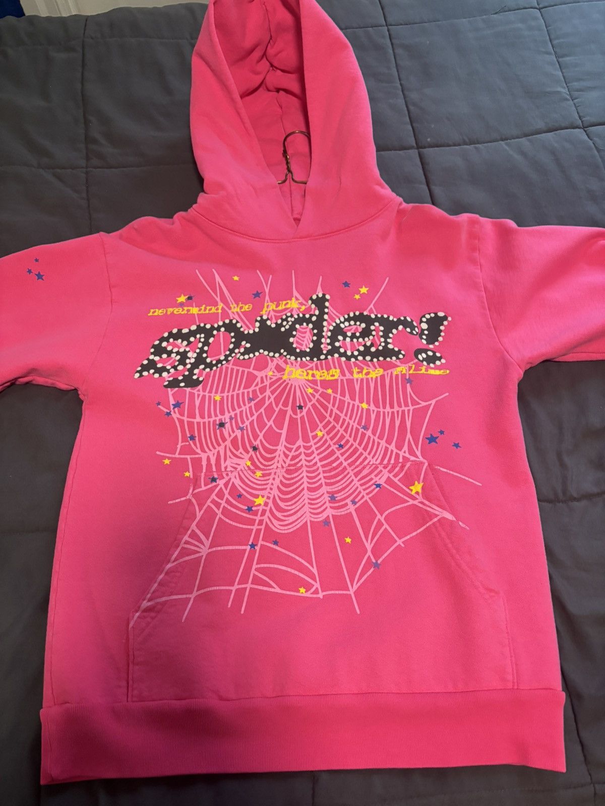 Sp5der Sp5der hoodie pink Size US M / EU 48-50 / 2 - 1 Thumbnail