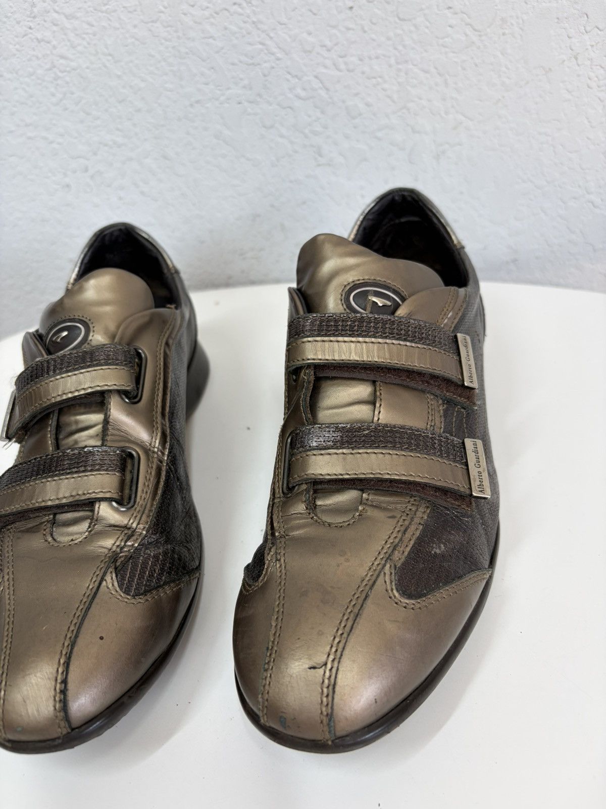 If Six Was Nine Vintage Italian AS 98 Rick Owens Style Leather Biker Boots Size US 8 / EU 41 - 11 Thumbnail