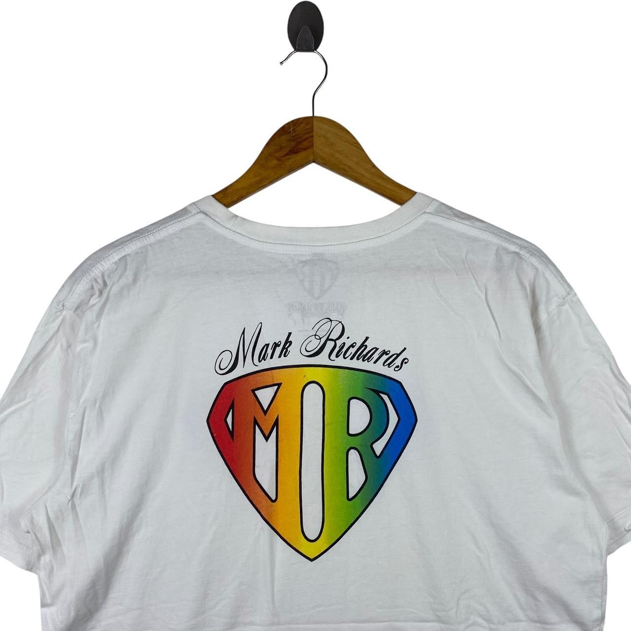 Other MARK RICHARDS SURFBOARD Stock Box Logo Rainbow Tee Shirt Top Size US L / EU 52-54 / 3 - 5 Thumbnail