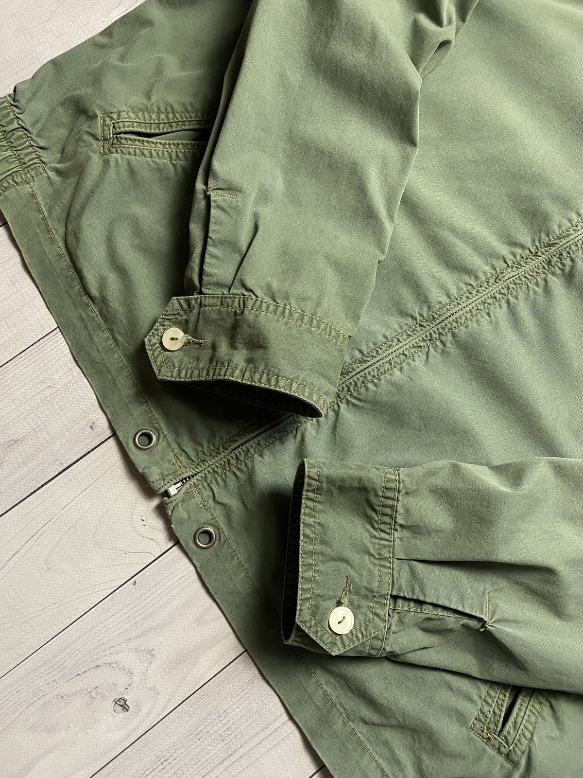 Polo Ralph Lauren Vintage Polo Ralph Lauren Green Cotton jacket denim Size US XL / EU 56 / 4 - 4 Thumbnail
