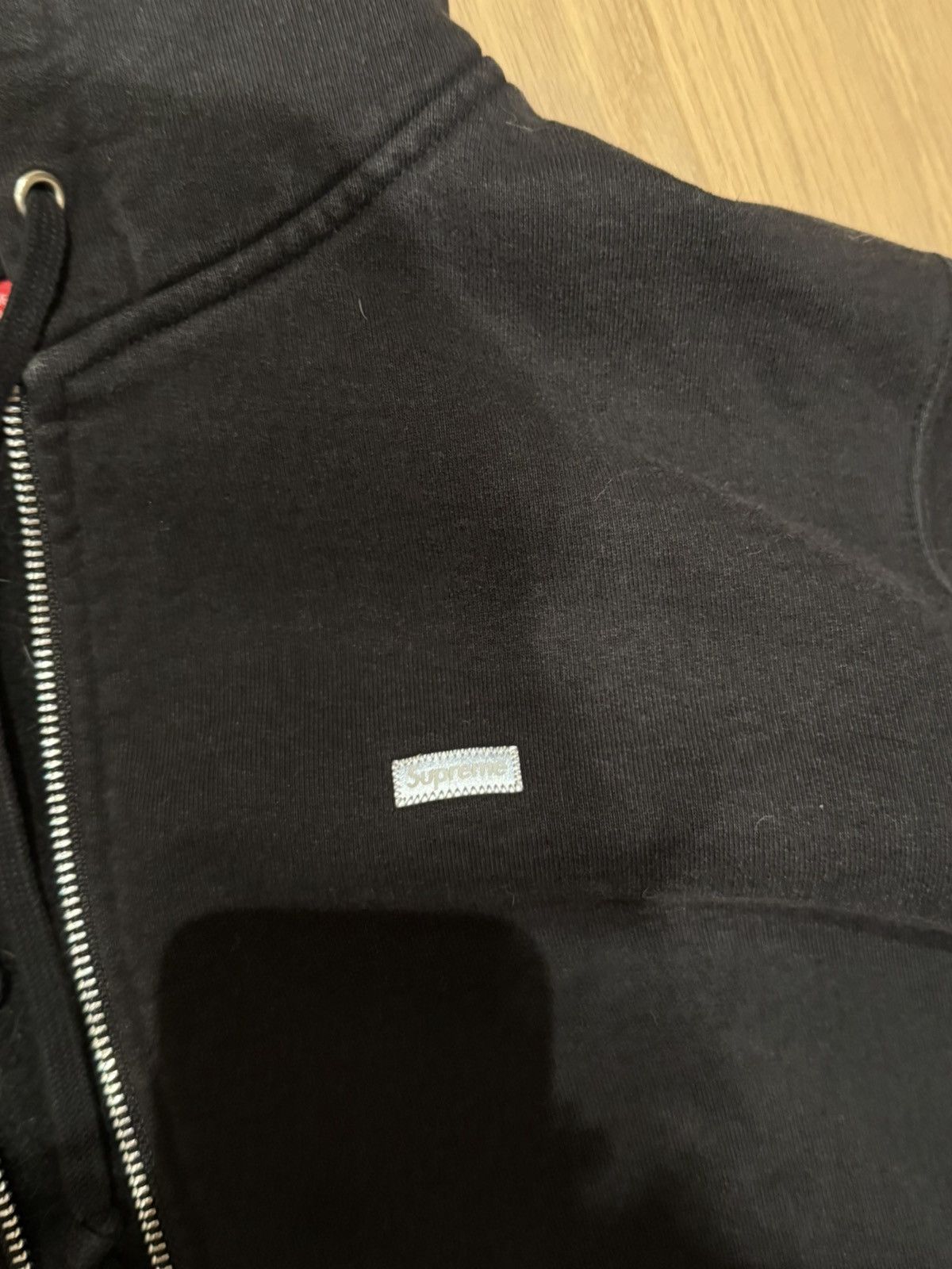 Supreme [UNAVAILABLE] Black supreme zip up hoodie Size US M / EU 48-50 / 2 - 2 Thumbnail