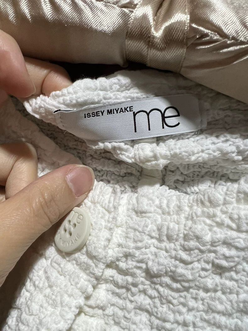 Issey Miyake issey miyake size:one size Long sleeves of white cauliflow Size XXS / US 00 / IT 34 - 5 Thumbnail