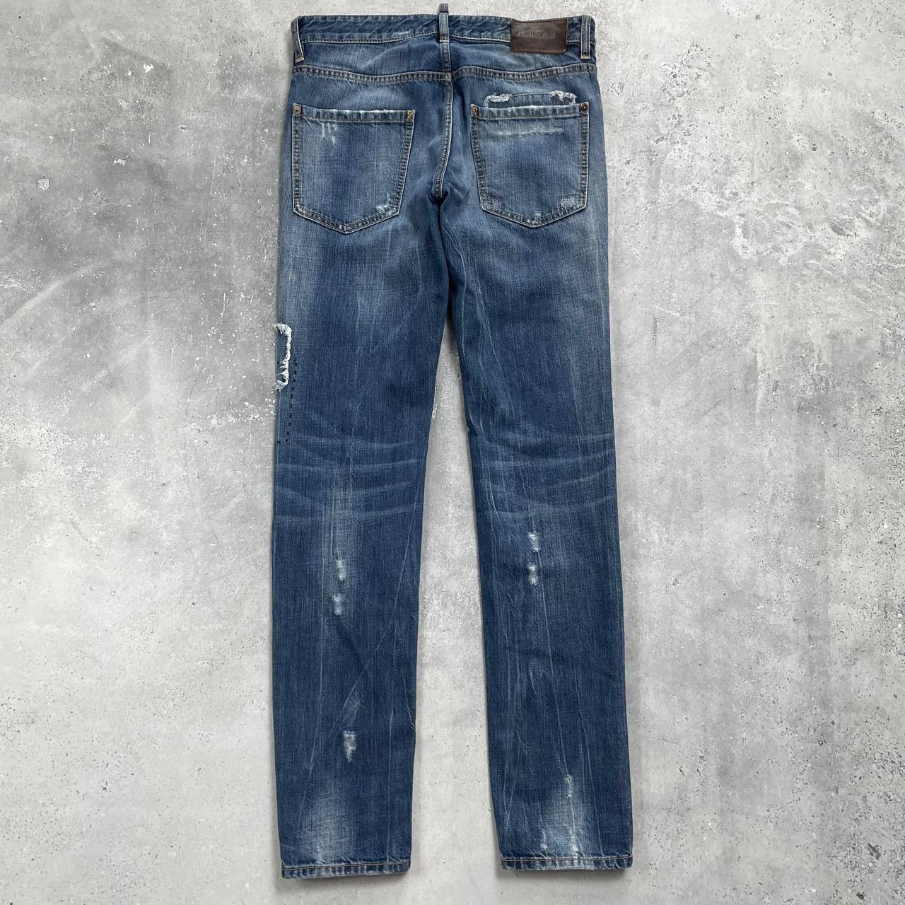 Dsquared2 Dsquared2 Distressed Denim Cool Guy Jeans Blue Size 46 Size US 31 - 2 Thumbnail