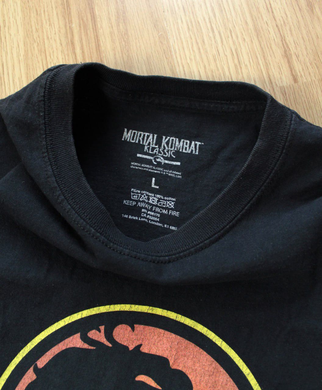 Microsoft 🔥 RARE Vintage Mortal Combat Tee T-Shirt Video Game Apple Size US L / EU 52-54 / 3 - 3 Thumbnail