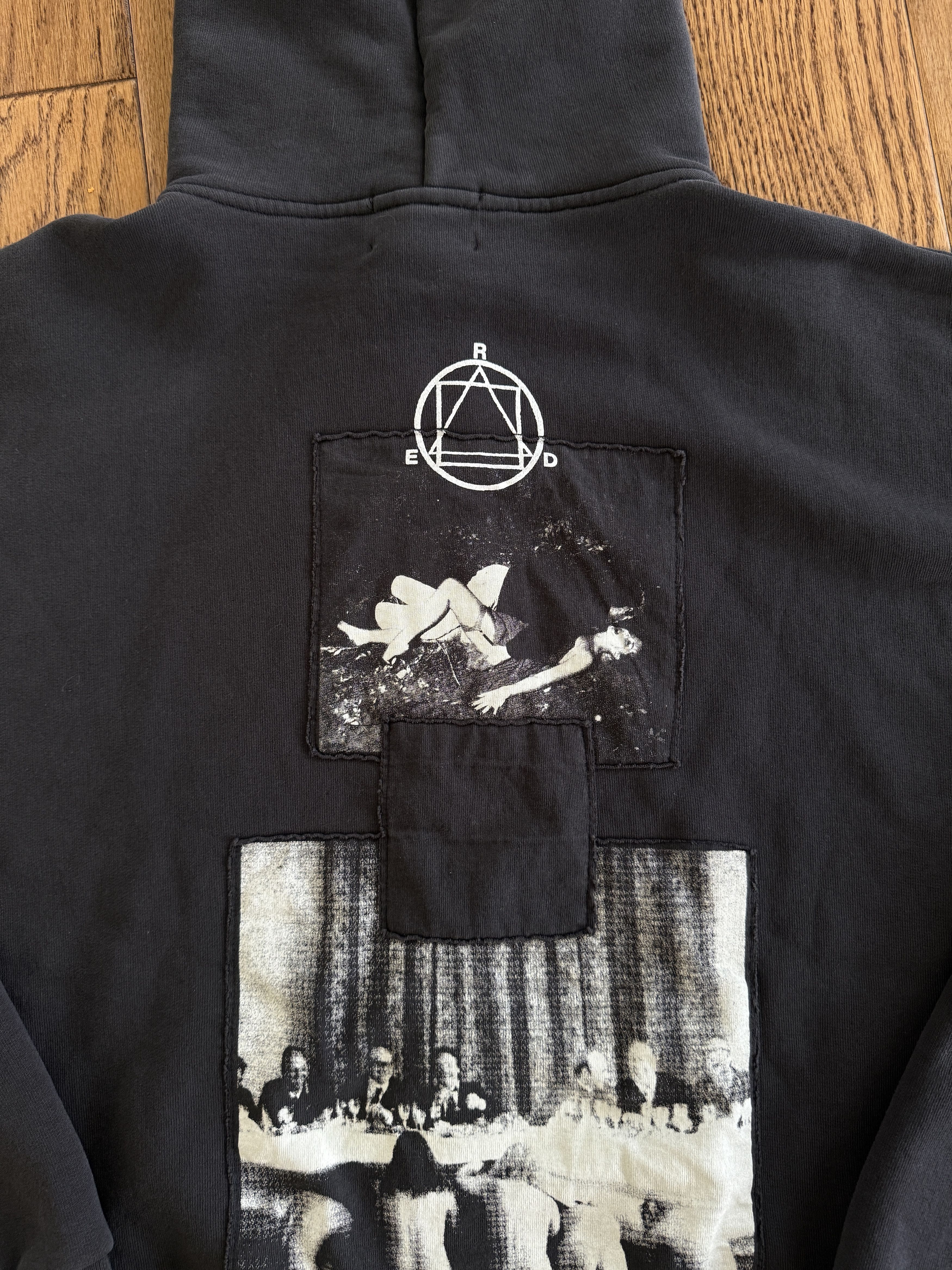 Enfants Riches Deprimes × Maxfield Los Angeles ERD x Maxfield Assemblage 4.5 Year War Zip Up Hoodie Size US M / EU 48-50 / 2 - 18 Thumbnail
