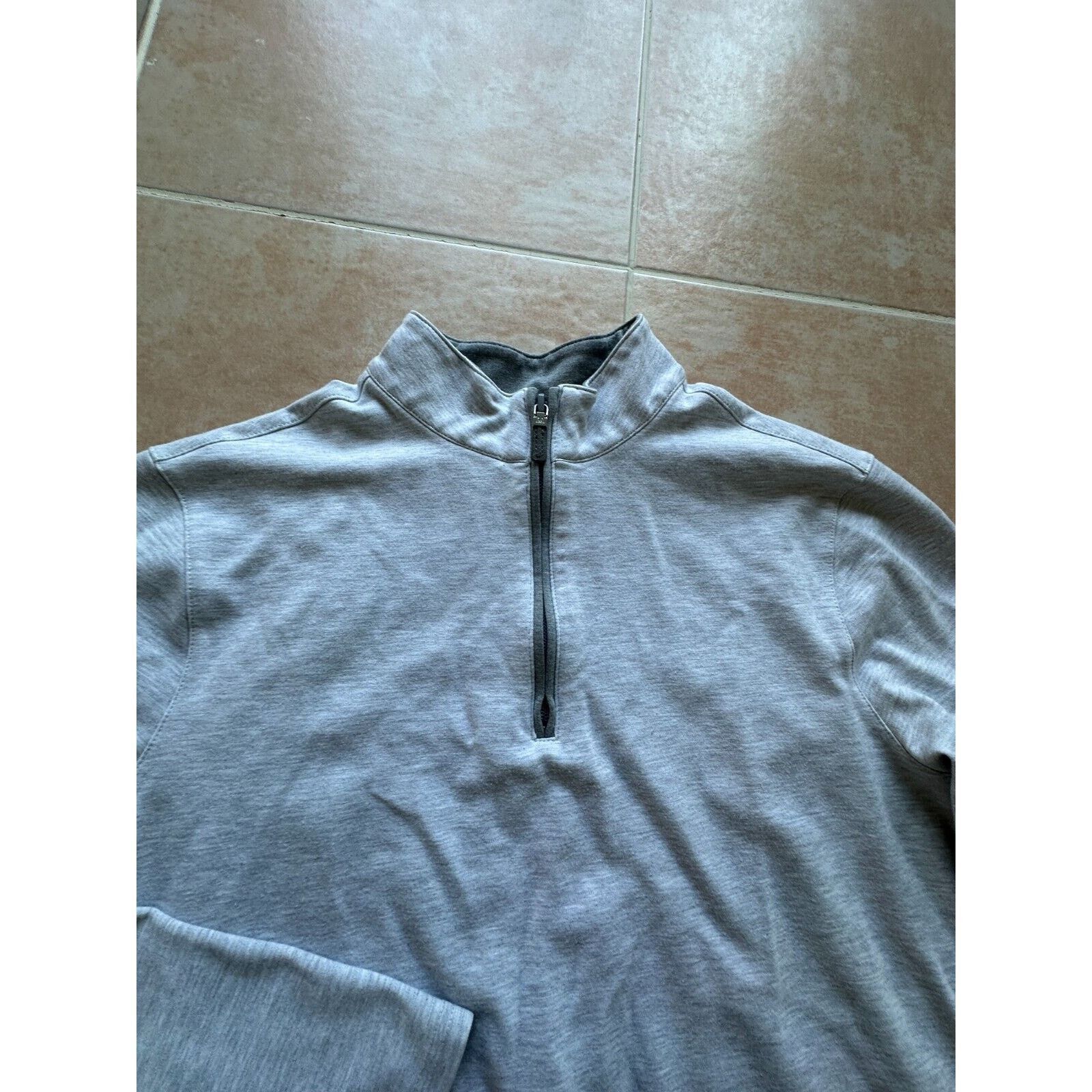 Mizzen+Main Mizzen Main pullover Gray Sweater Men size S -1/4 Zip Size US S / EU 44-46 / 1 - 4 Thumbnail
