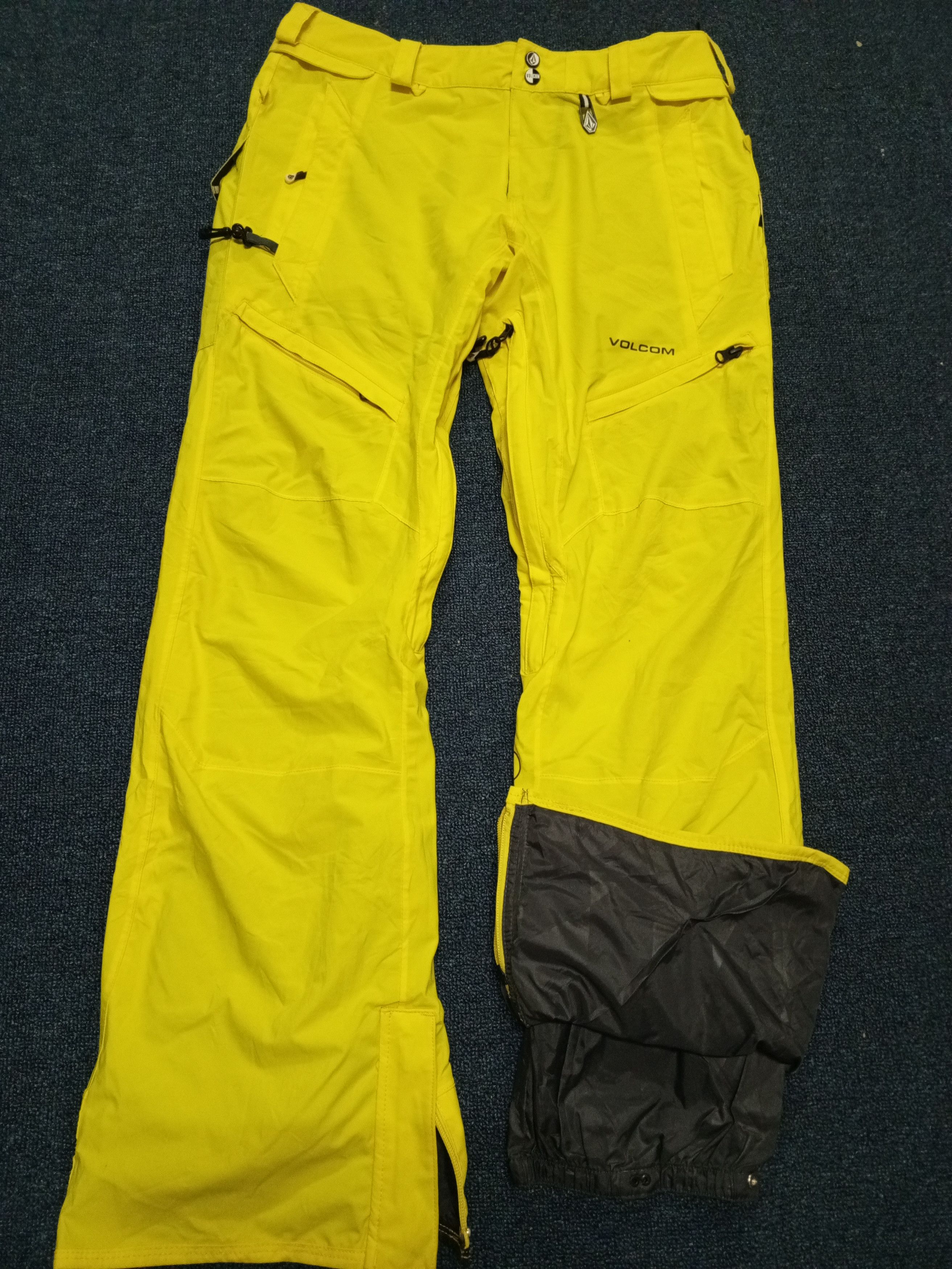 Volcom VALCOM YELLOW SNOWBOARD PANTS NICE Size US 34 / EU 50 - 2 Thumbnail