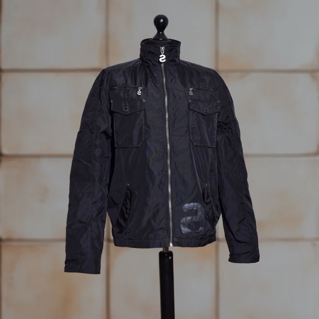 Desigual Desigual Jacket Black Multipocket Full Zip 2XL Mens Regular Size 2XL Overcoat Jacket Black Multipocket Full Zip Mens 2XL Size US XXL / EU 58 / 5 - 1 Thumbnail