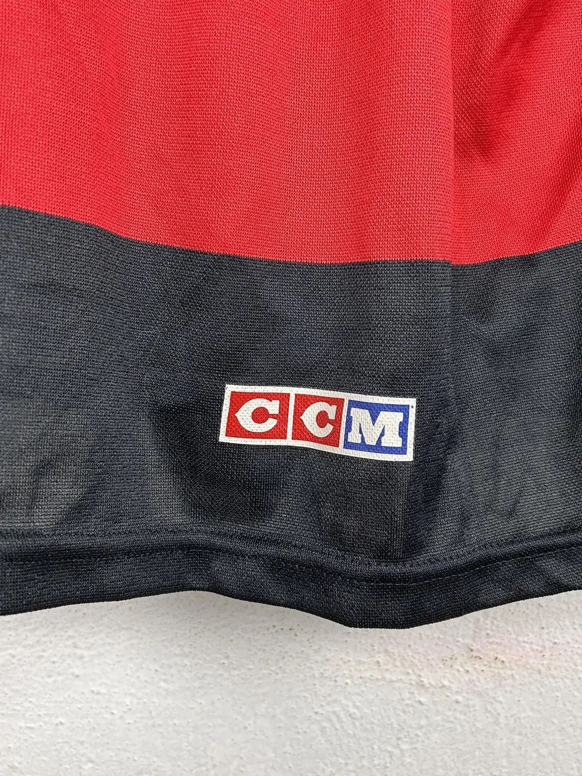 Ccm 90s Vintage Ottawa Senators NHL CCM Jersey In Black/Red Size US M / EU 48-50 / 2 - 7 Thumbnail