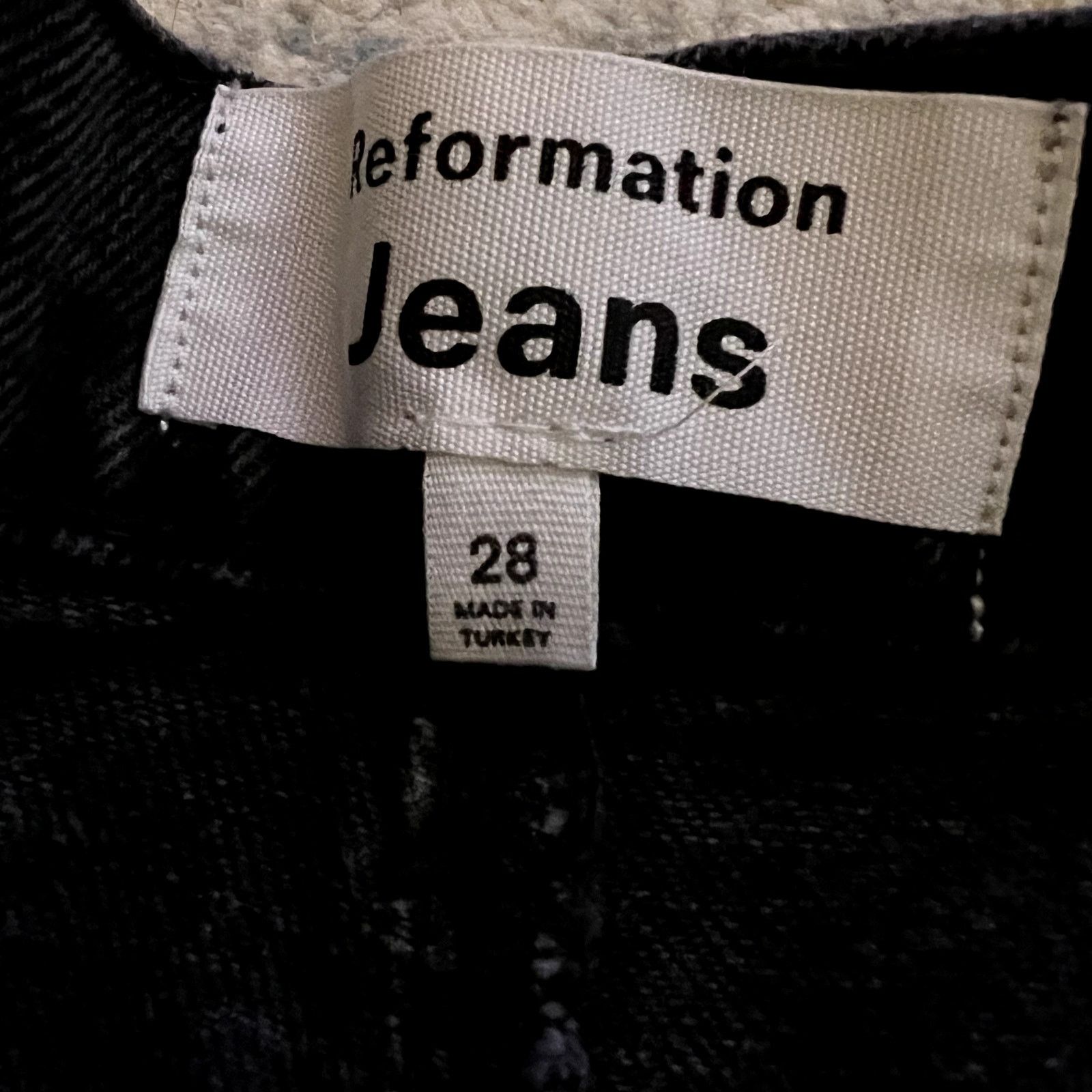 Reformation Reformation Tazz Maxi Denim Skirt size 28 gray wash Size 28" / US 6 / IT 42 - 4 Thumbnail