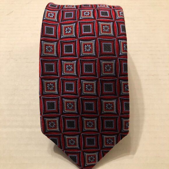 Other JZ Richards men's new 100%silk tie 3 1/4" X 60" Size ONE SIZE - 1 Thumbnail