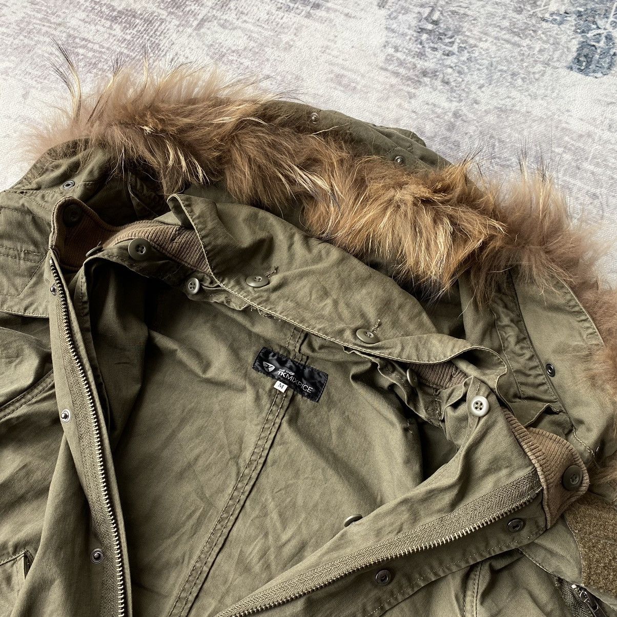 If Six Was Nine × Le Grande Bleu (L.G.B.) × Takeo Kikuchi Takeo Kikuchi Raccoon Fur Parka Jacket Size US M / EU 48-50 / 2 - 10 Thumbnail