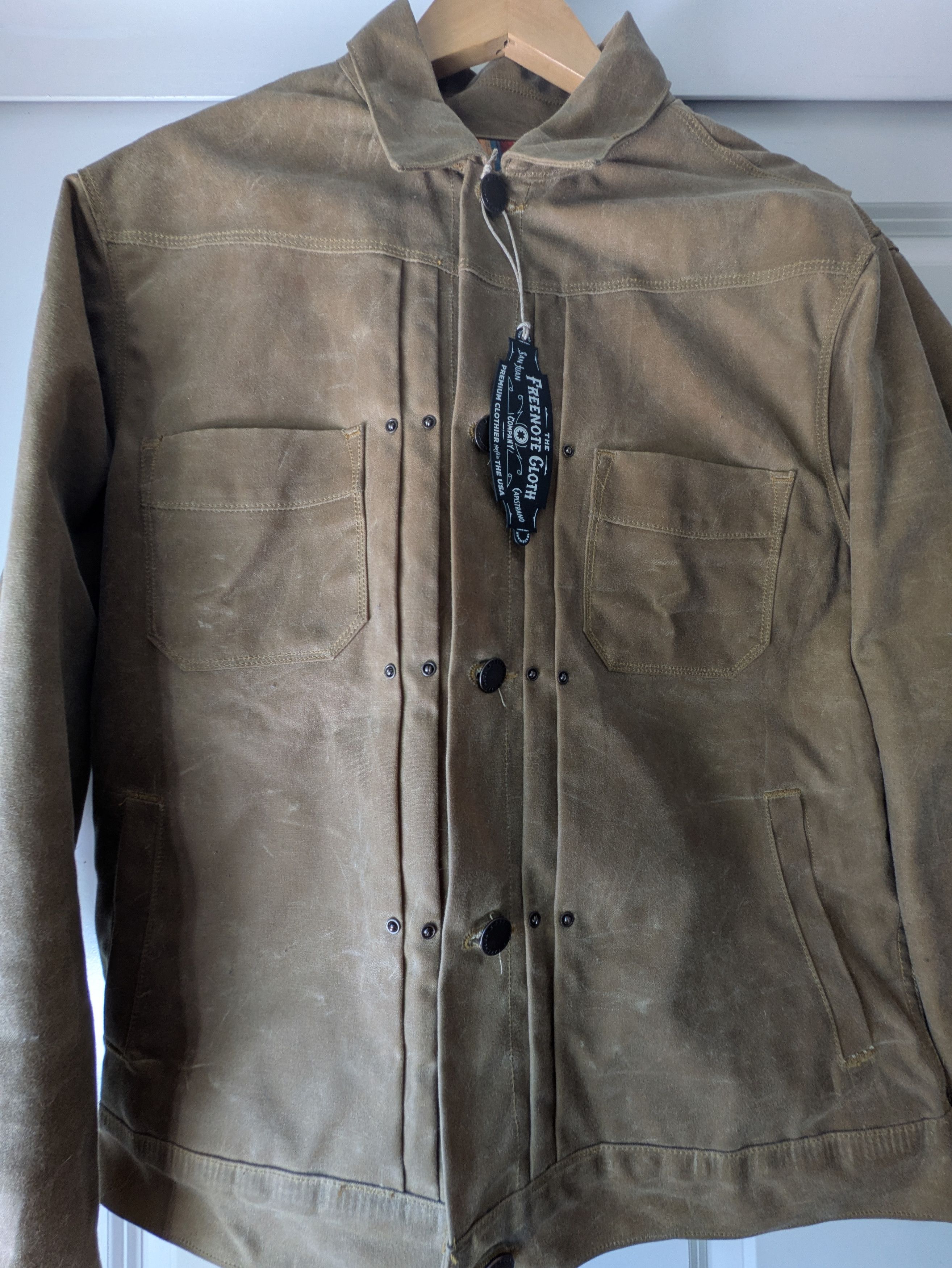 NWT Freenote Cloth Rider's Jacket - Tumbleweed - Large - NWT