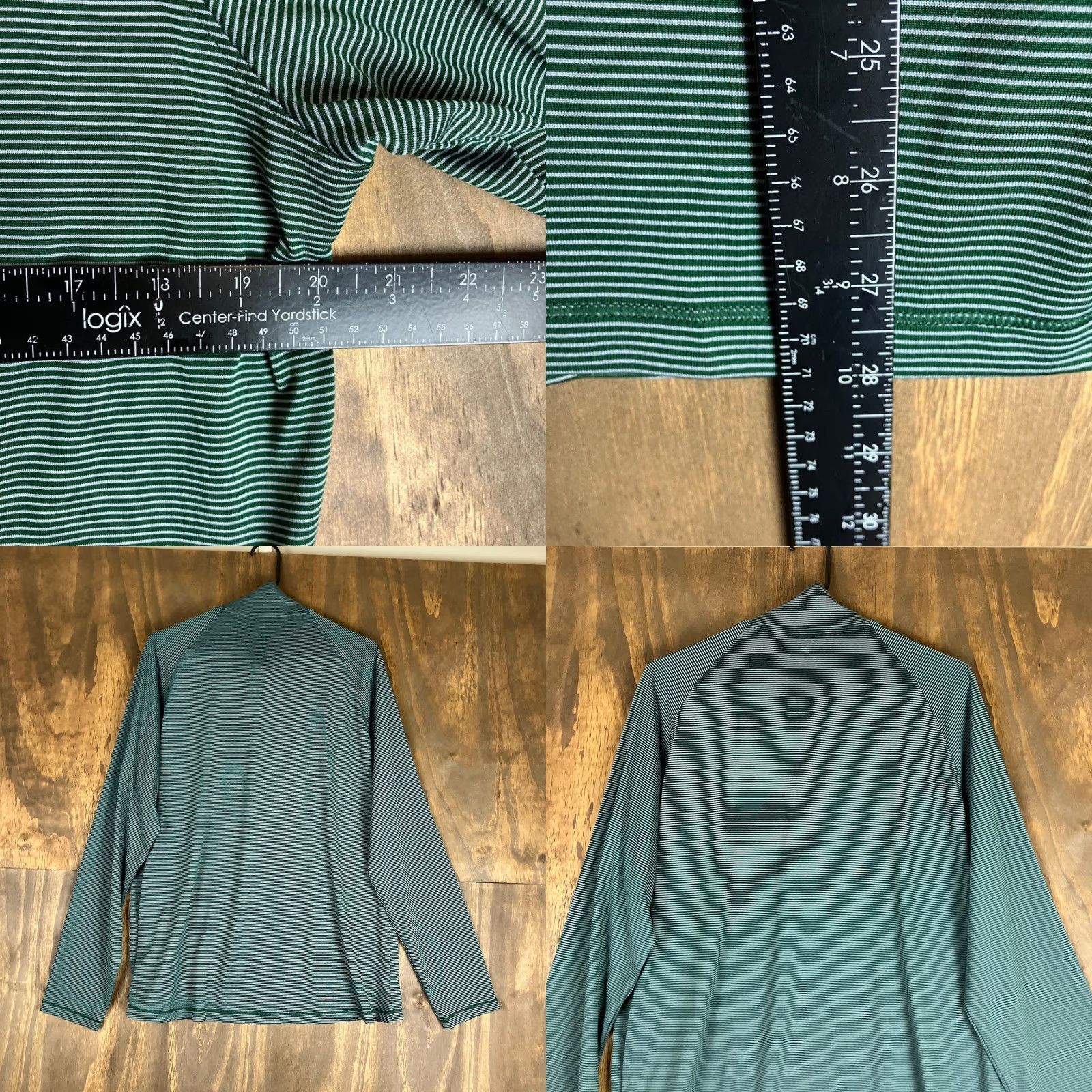 Under Armour Under Armour Mens Shirt Green White Striped 1/4 Zip Heat Gear XL Shirt Mens Size US XL / EU 56 / 4 - 8 Thumbnail