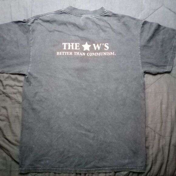 Band Tees × Vintage Vintage The W's Better Than Communism T-Shirt Size US L / EU 52-54 / 3 - 5 Thumbnail