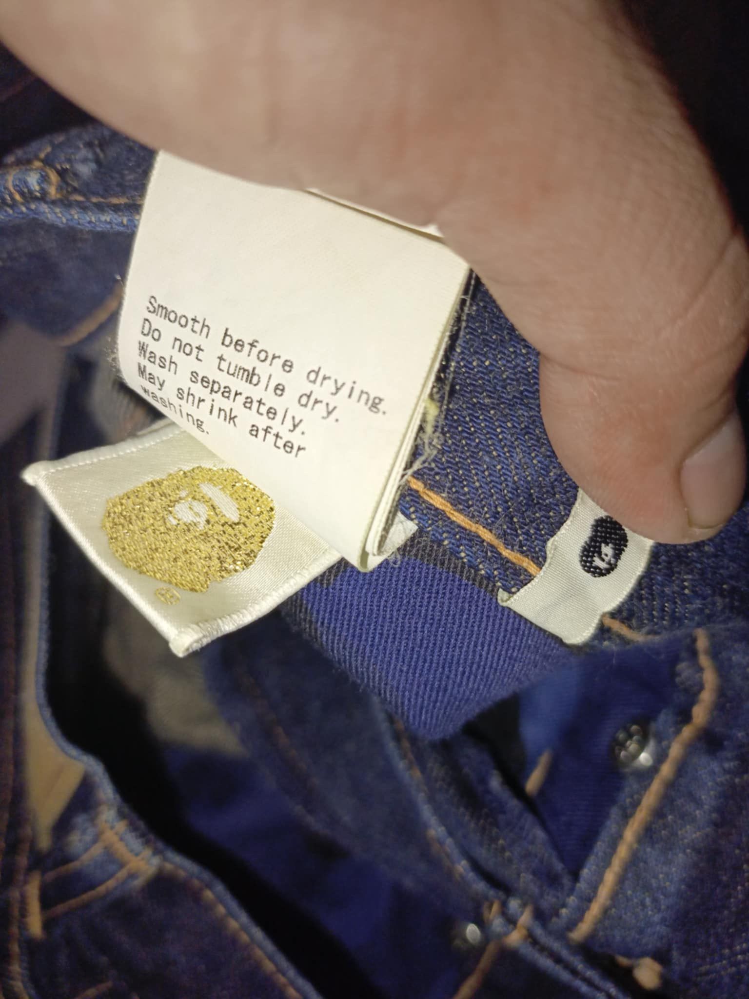 Bape Milo On Bape Denim Size US 32 / EU 48 - 7 Thumbnail
