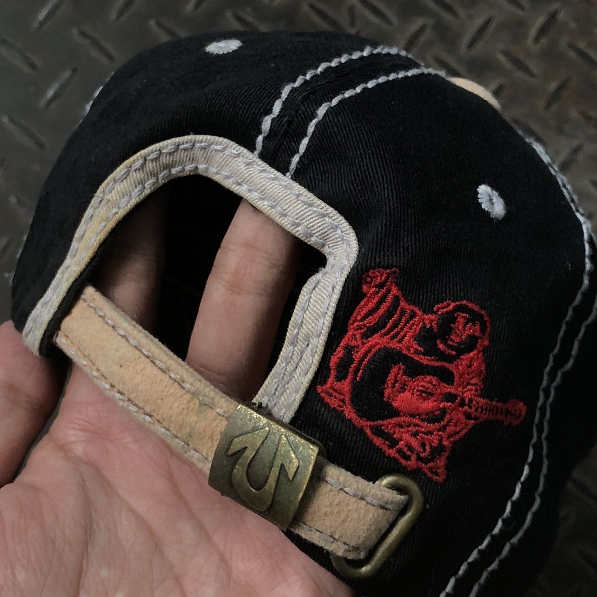 True Religion 🚫 SOLD 🚫 Vintage True Religion Big Logo Hat Size ONE SIZE - 6 Thumbnail