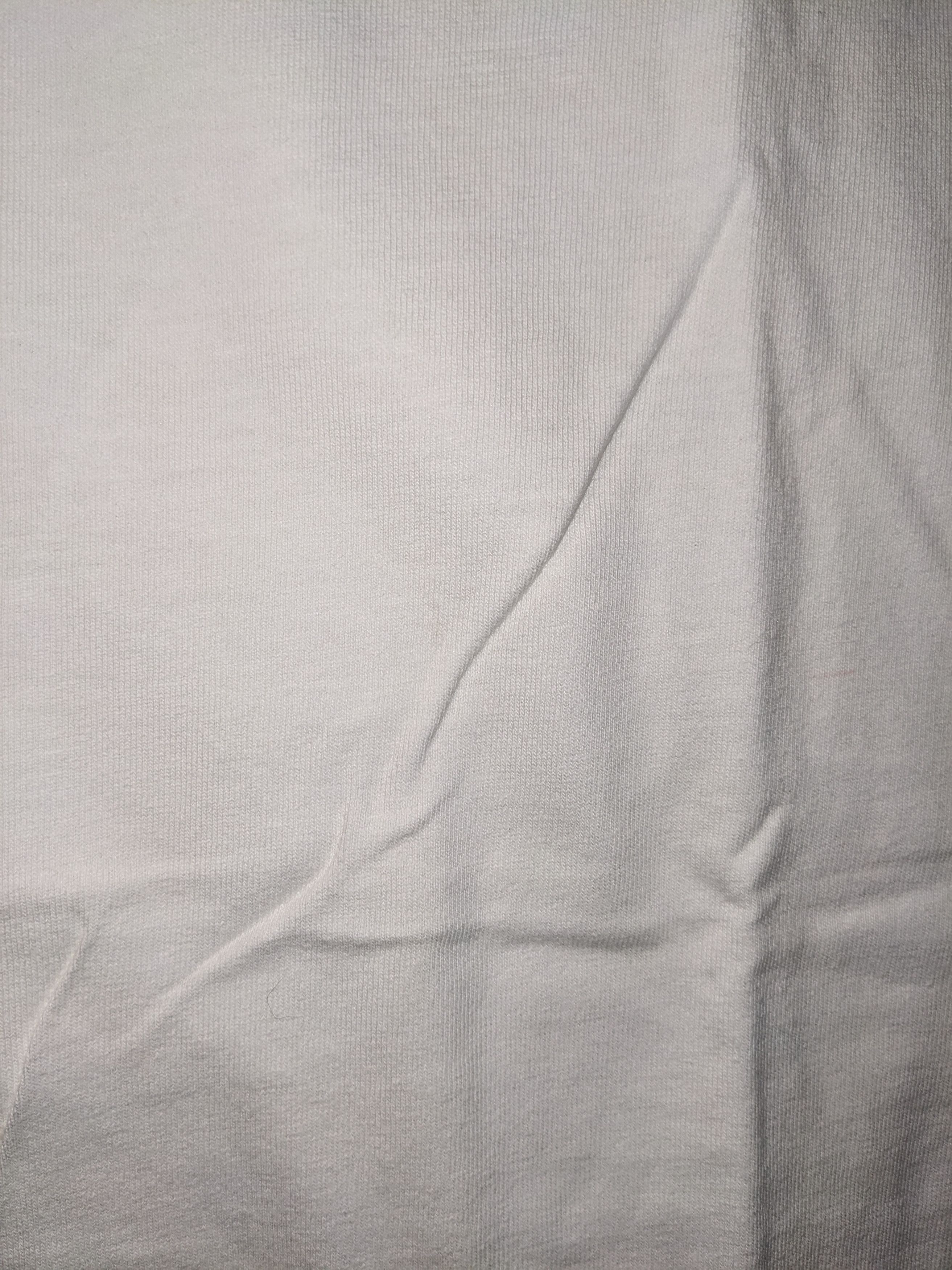 Nike × Vintage Vintage 90s Nike Arch Swoosh White Large T-Shirt Size US L / EU 52-54 / 3 - 6 Thumbnail