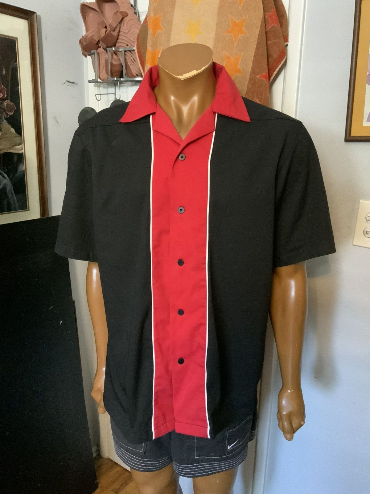 Vintage Vintage Cruisin Bowling For Dollars Rockabilly Button Shirt Size US L / EU 52-54 / 3 - 9 Thumbnail