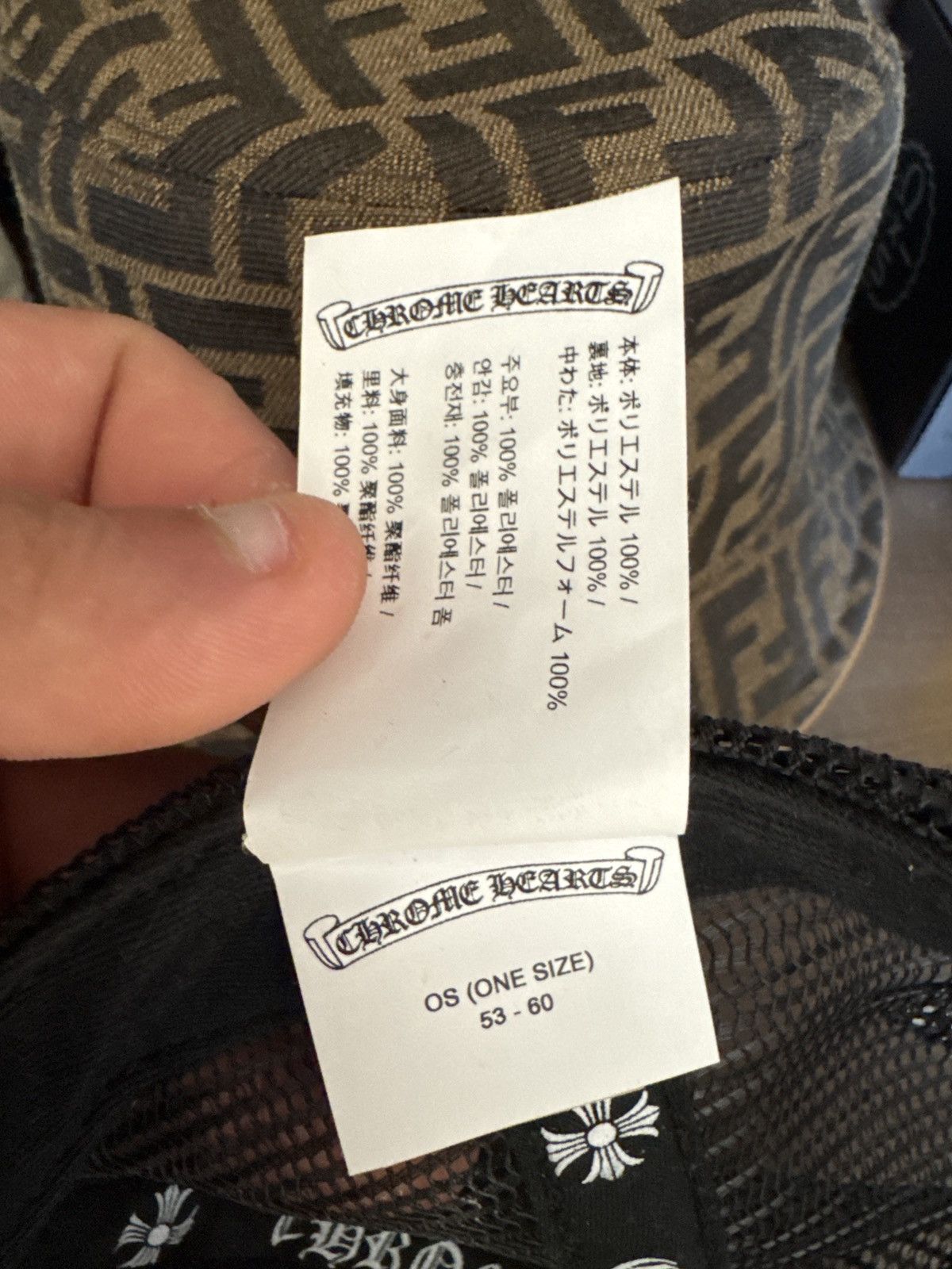 Chrome Hearts CHROME HEARTS EYECHART TRUCKER HAT Size ONE SIZE - 9 Thumbnail