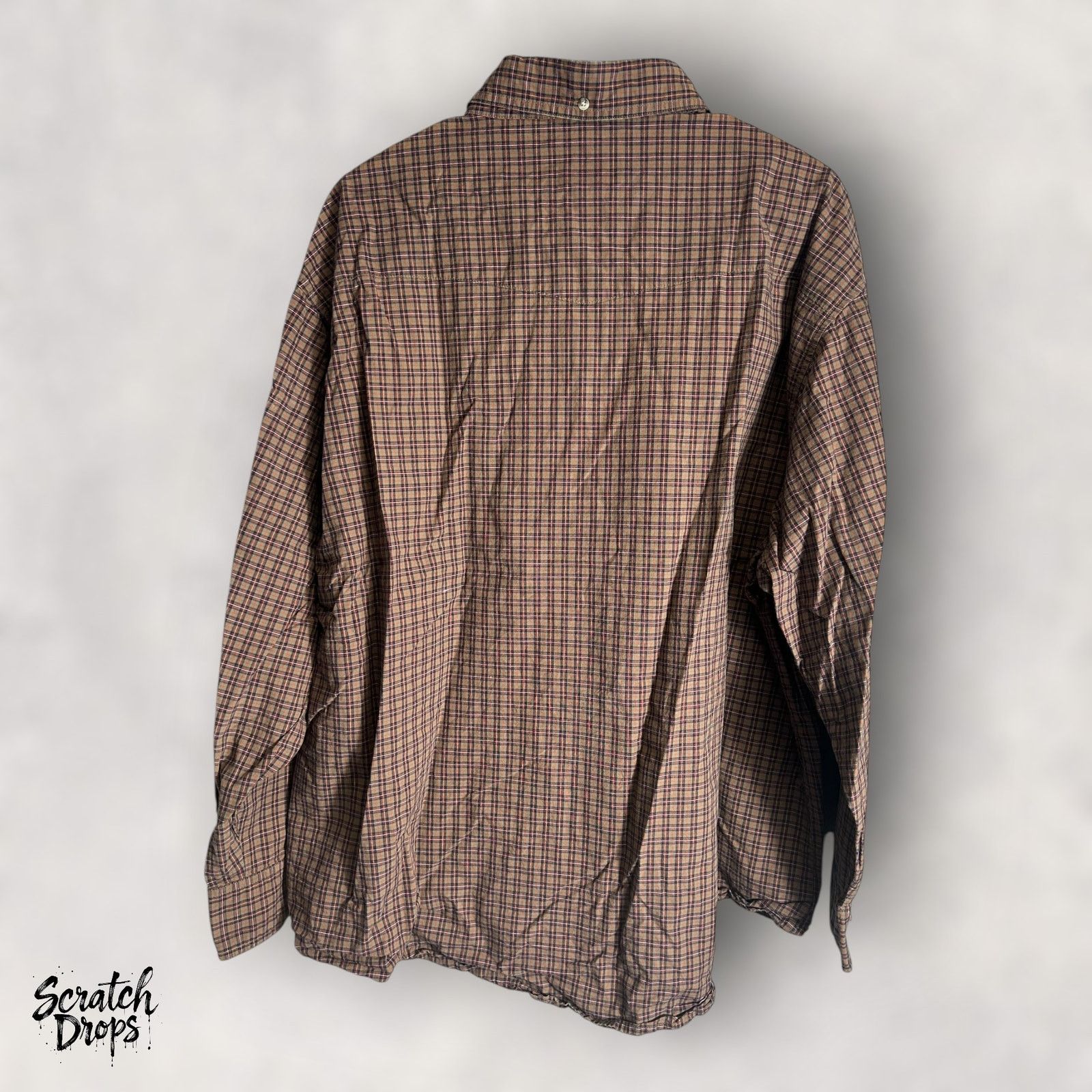 Wrangler Wrangler Vtg 90s Mens Long Sleeve Shirt 100% Cotton XXL Top Size US XXL / EU 58 / 5 - 5 Thumbnail