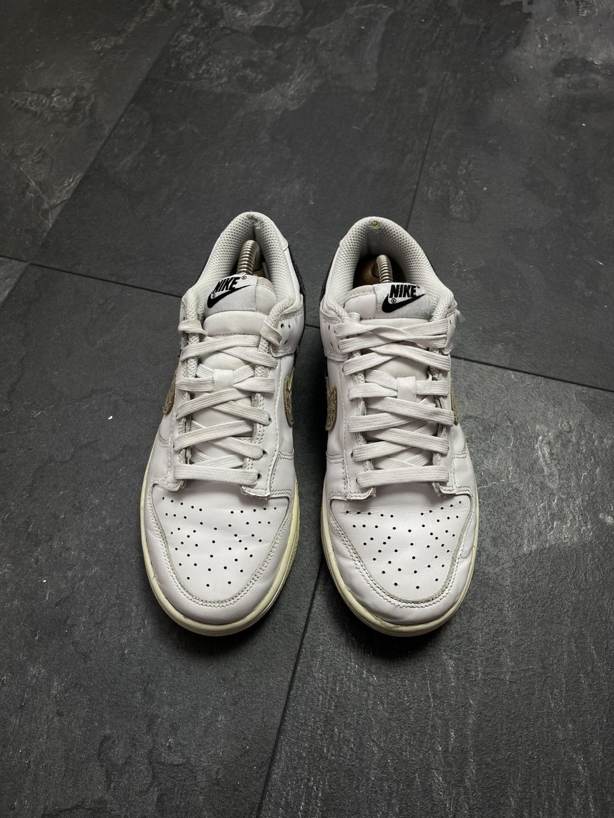 Vintage Nike Dunk Low SE Primal White Size US 4.5 / IT 34.5 - 4 Thumbnail