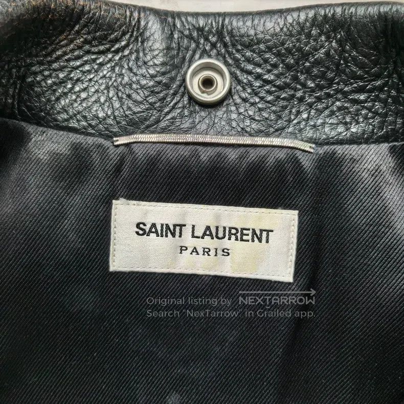 Saint Laurent Paris Saint Laurent Paris Classic Leather Jacket Size US M / EU 48-50 / 2 - 4 Thumbnail
