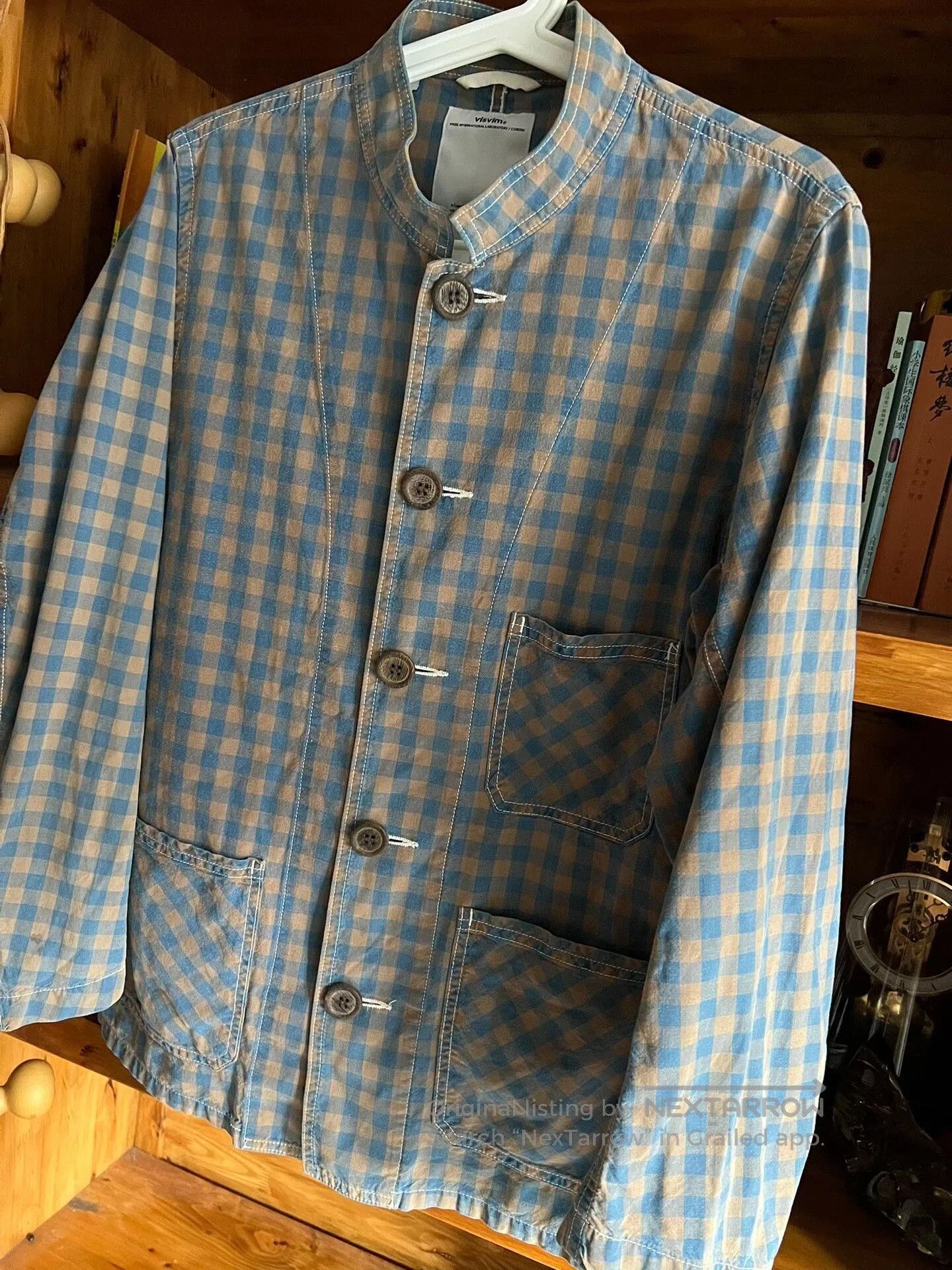 Visvim visvim 2012 blue checkered jacke. Size US M / EU 48-50 / 2 - 3 Thumbnail