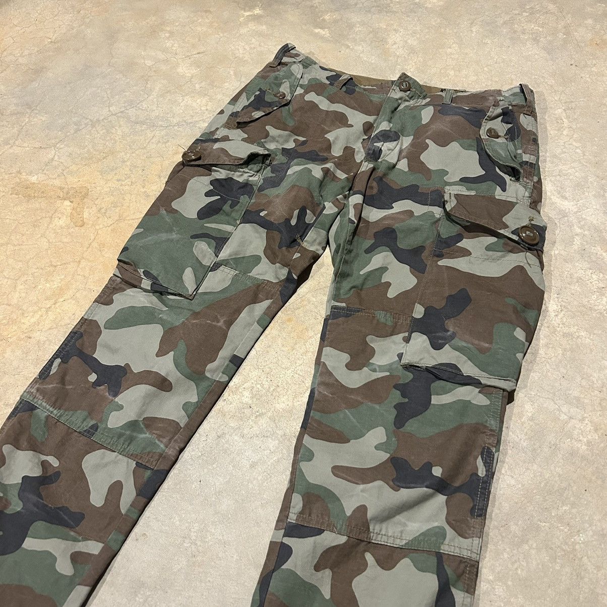 Polo Ralph Lauren × Vintage Vintage Polo Ralph Lauren Utility Military Camo Cargo Pants Size US 32 / EU 48 - 3 Thumbnail