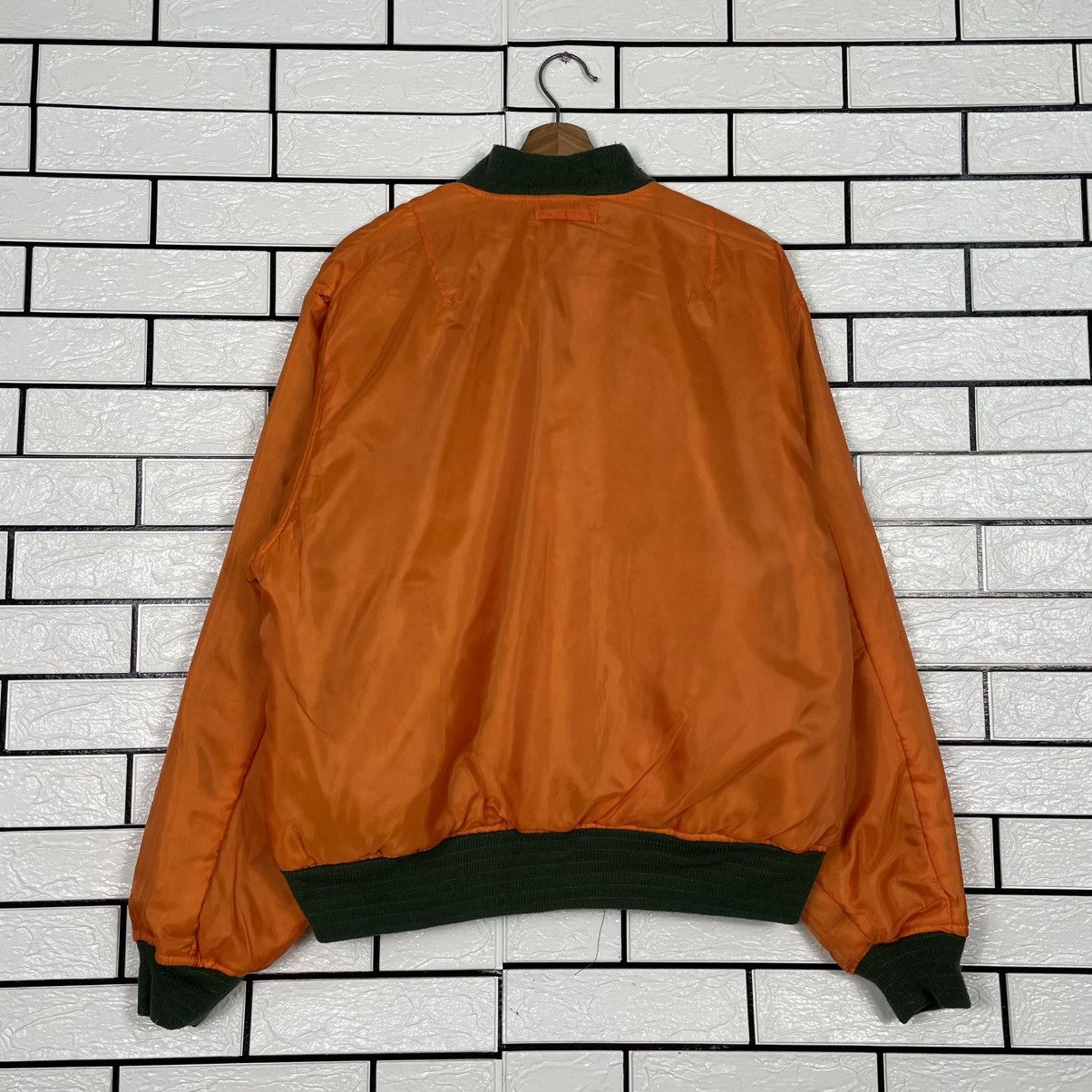 Japanese Brand Phantom Military MA-1 Nylon Flight Bomber Jacket Size US L / EU 52-54 / 3 - 3 Thumbnail