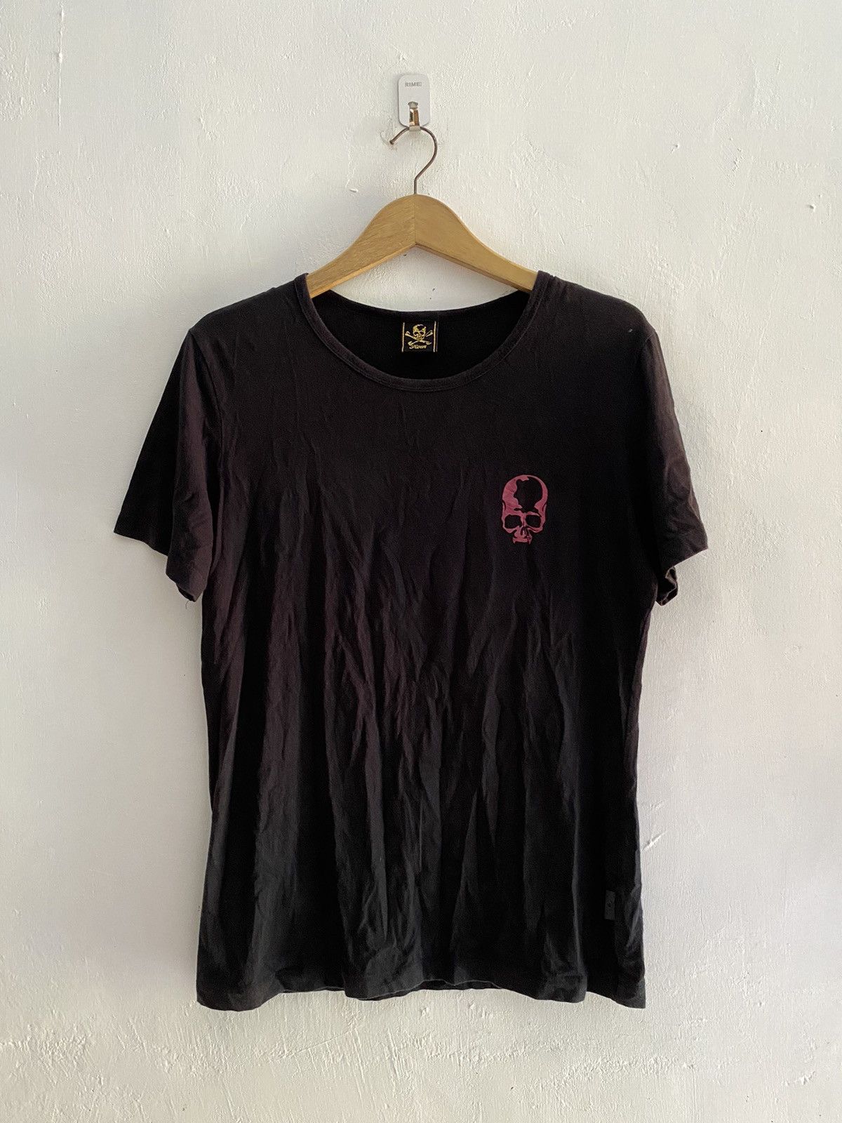 If Six Was Nine × Japanese Brand × Roen 2000s Roen gold skull tshirt Size US L / EU 52-54 / 3 - 1 Thumbnail