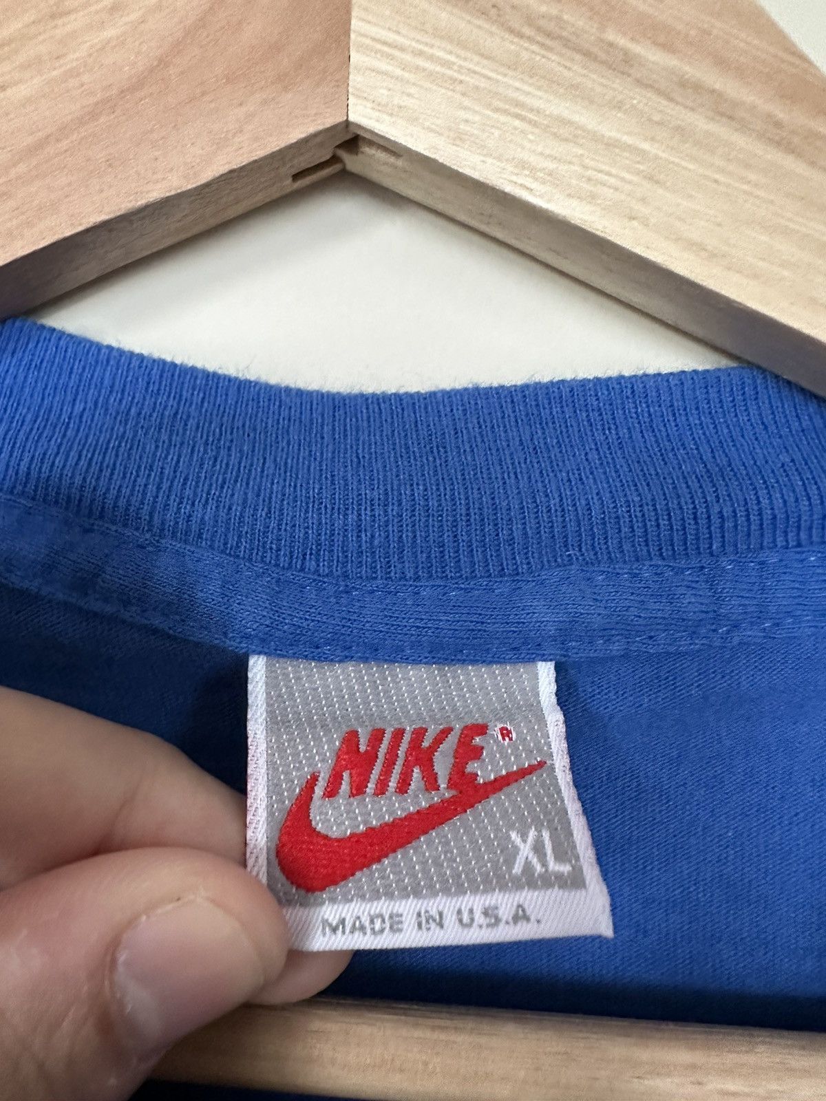 Nike × Vintage Vintage 90s Nike Niketown Portland Marathon T-Shirt Size US XL / EU 56 / 4 - 11 Thumbnail