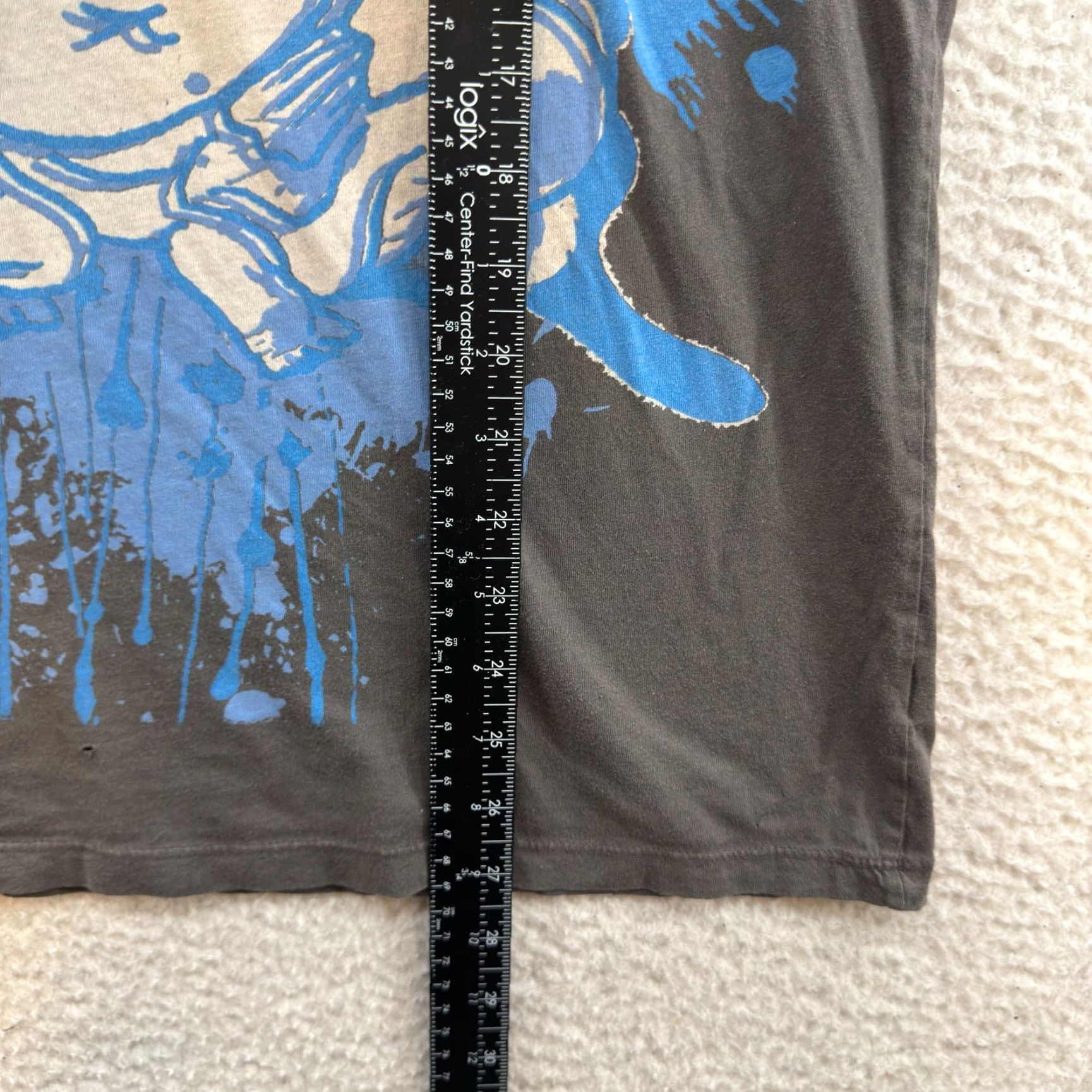 Ed Hardy Y2K Vintage Ed Hardy T-Shirt Mens Medium Grey Buddha Graphic Cyber Grunge Moto Shirt Size US M / EU 48-50 / 2 - 6 Thumbnail