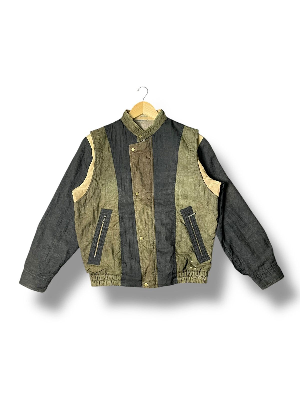 Designer × Japanese Brand × Vintage Cimuka x Japanese Brand Bomber Zipper Jacket (40) Size US M / EU 48-50 / 2 - 1 Thumbnail