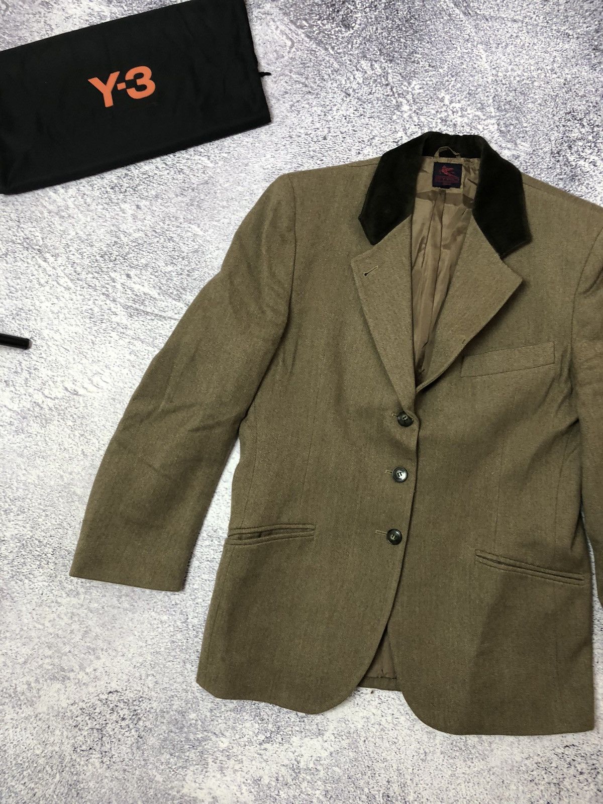 Etro × Vintage Vintage Blazer men’s Errol size M casual y2k rare ykk Size 40S - 2 Thumbnail