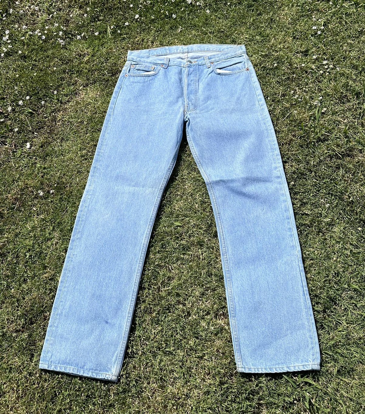 Levi's × Vintage Vintage 80’s Levi’s 501 jeans stonewash 501 0111 Size US 34 / EU 50 - 2 Thumbnail