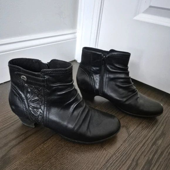 Genuine Leather Cobb Hill Collection Abilene Leather Bootie Size US 9 / IT 39 - 8 Thumbnail
