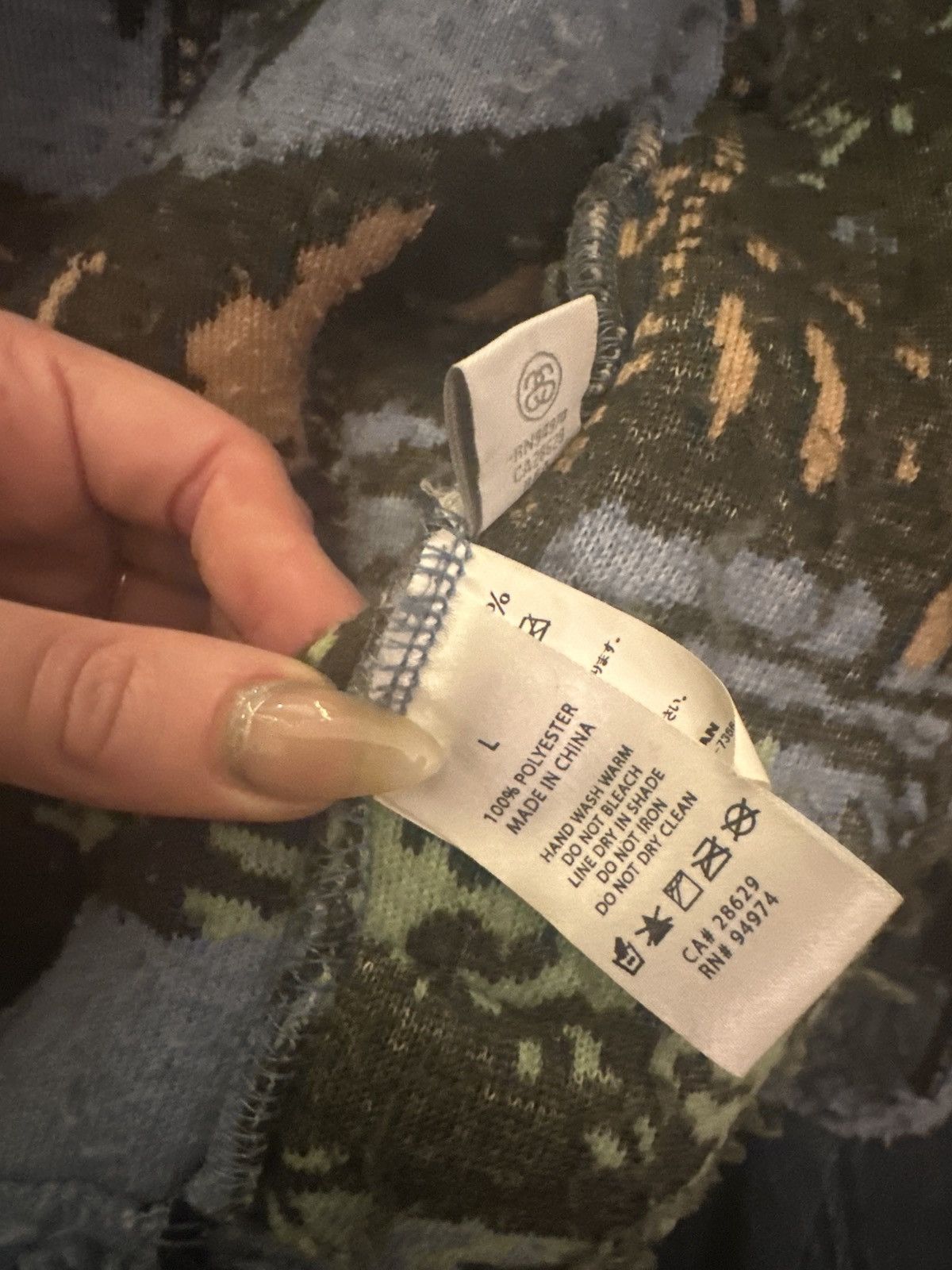 Stussy Stussy Hawaiian Tree Fleece Size US L / EU 52-54 / 3 - 7 Thumbnail