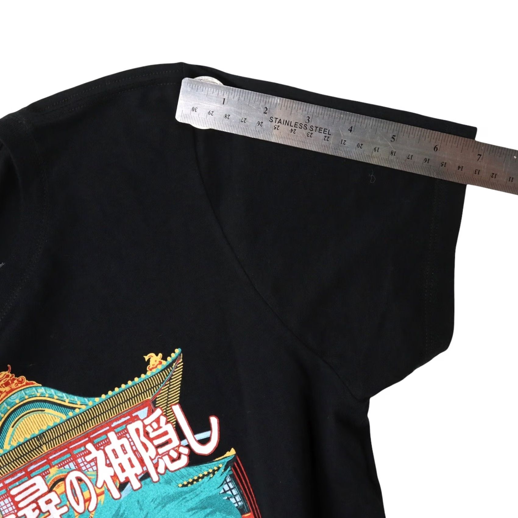 Vintage VINTAGE Studio Ghibli Spirited Away T-Shirt Women Small Black 100% Cotton Crew Neck Logo Movie 2001 Shirt B/G Womens Small Size S / US 4 / IT 40 - 4 Thumbnail