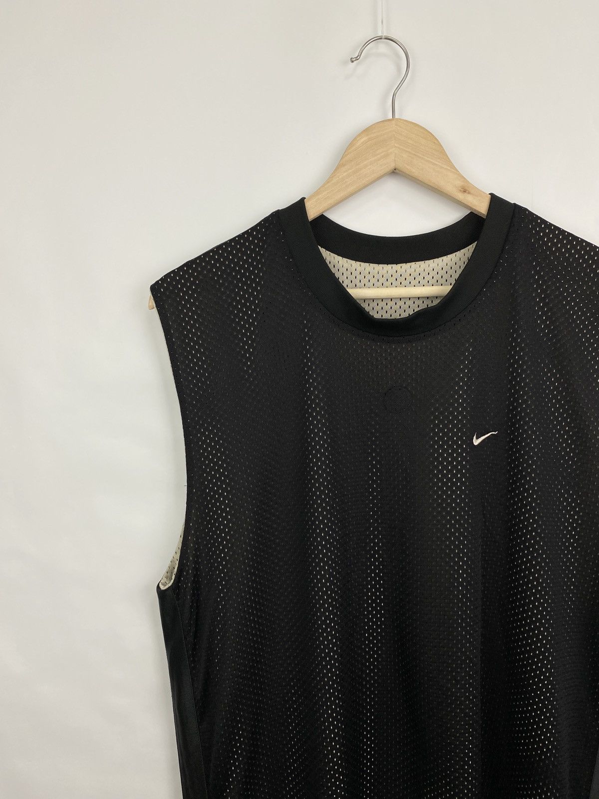 Nike 🏀🇺🇸 Vintage 90s Nike Basketball Jersey Swoosh Rare Y2K Size US L / EU 52-54 / 3 - 6 Thumbnail