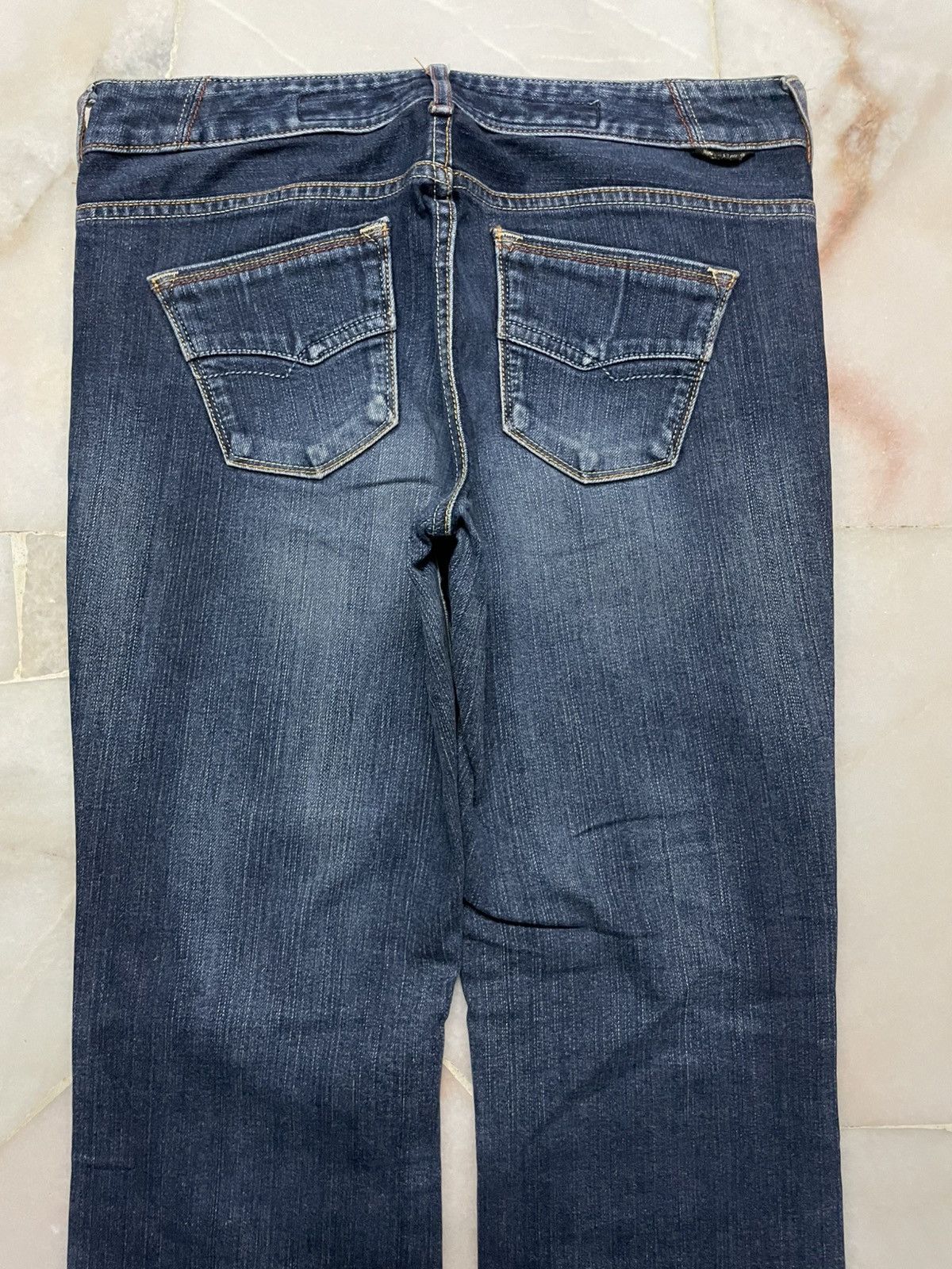 Japanese Brand 💥Flare💥Vintage Japanese Flared Jeans Mudwash Style Size 30" / US 8 / IT 44 - 11 Thumbnail