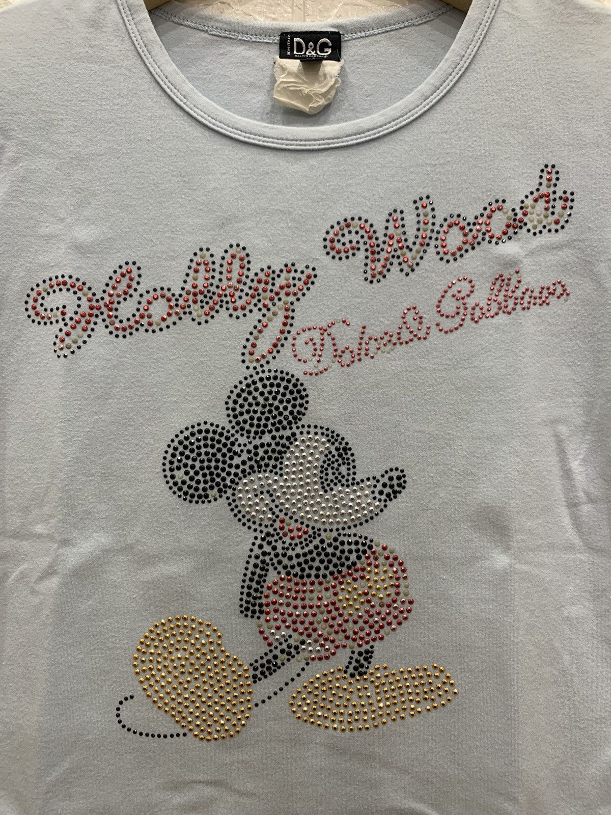 Dolce & Gabbana hollywood mini mouse stud t shirt Size S / US 4 / IT 40 - 2 Thumbnail