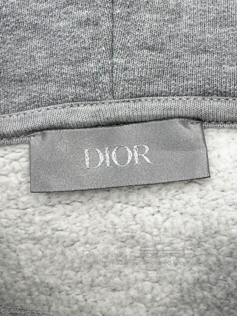 Dior Dior CD embroidered slogan hoodie Size US M / EU 48-50 / 2 - 7 Thumbnail