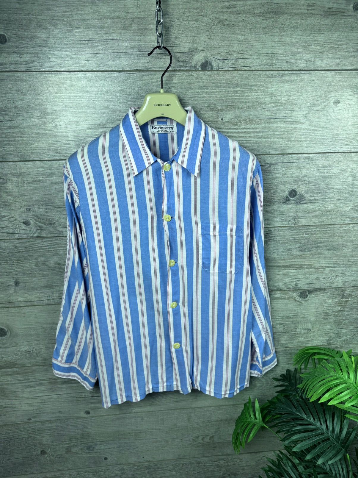 Burberry Archive Burberrys Vintage Long-sleeved Shirt size M Size US M / EU 48-50 / 2 - 2 Thumbnail